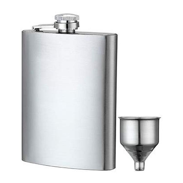 8oz Gift Promotitive Stainless Steel Hip Pocket Flask