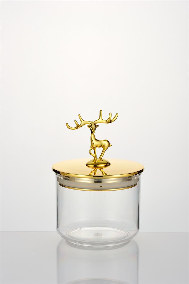 Golden fawn sealed jar