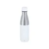Portable insulated water bottle for travel and sports