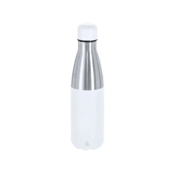 Portable insulated water bottle for travel and sports